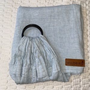 Wildbird Ring Sling Chambray Kinglet Blue Neutral